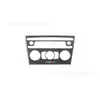 Adecuado para 11-15 BMW X1E84 panel central de control CD de fibra de carbono marco decorativo accesorios de modificación de interior de coche