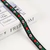En Stock 1.1cm Estilo Étnico Jacquard Accesorio para el Cabello Tocado Bolso de Cintura Cinta Étnica Ropa Étnica Encaje