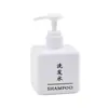 Garrafa de Refil de Hotel com Logo Personalizado Nome da Loja Shampoo Gel de Banho Higienizador de Mãos Frasco Pump Frasco Vazio de Reposição