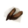 Zapatos de Salón de Punta y Boca Baja para Mujer, Mocasines de Nuevo Estilo Otoño 2026, Zapatos Planos Negros, Zapatos sin Cordones para Mujer