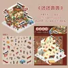 Pegatinas de Paisajismo en Miniatura Zaomu, Serie Tienda de Esquina, Lindas Pegatinas Estéreo 3D Apiladas para Cuaderno de Cabina