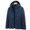 Chaqueta Exterior Camel para Hombre Tres en Uno de Terciopelo Extraíble Gruesa Impermeable para Pareja Traje de Montañismo Otoño e Invierno para Mujer