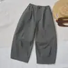 Oferta Especial de Nuevo Producto Pantalones Casuales de Algodón Puro Ajustados Primavera Versátil Casual Unisex Pantalones Largos para Bebé Pantalones para Niños