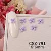 Nail Art Explosões Pequeno Estilo Chanel Mini Bow Nail Art Ornamentos Resina Decorativa Texted Stereo Bow SZ683