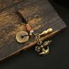 Torneira de latão pilão de diamante chaveiro de carro pingente pingente para bolsa de homem e mulher pingente de artesanato decorativo do Tibete