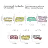 Broche Personalizado con Letra Europea y Americana de Gama Alta, Broche Accesorio de Aleación Galvanizada de Gama Alta, Hebilla Anti-Exposición para Cuello al por Mayor