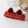 Diadema de Peluche para Lavado Facial para Mujeres, Antideslizante, Sin Marcas, Diseño Lindo y de Alta Gama Personalizable, Adecuada para Aplicar Mascarillas Faciales y Maquillaje, Resistente a la Humedad