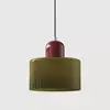 Lámpara Colgante Transfronteriza para Balcón y Comedor, Estilo Crema, Lámpara Minimalista de Mesita de Noche, Barra de 15cm Cumplidora para Iluminación de Barra, Estilo Nórdico