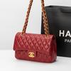 2026 Nuevo Bolso Cuadrado Pequeño de Moda Tendencia Bolso de Hombro Único con Cadena Bolso Cruzado Versátil Bolso Acolchado Clásico Cf para Mujer
