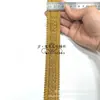Renda Elegante Estilo Chanel Estilo Étnico com Fio Dourado e Prateado, Sapatos Sociais, Chapéus, Saias, Figurinos de Palco, Acessórios para Roupas DIY