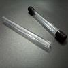 Tubo de PVC con Cubierta, Tubo Rígido de Plástico, Tubo de Embalaje, Diámetro Exterior 15mm, Diámetro Interior 14mm, Tubería Transparente para Embalaje