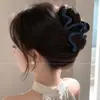 Pinza de pelo coreana de alta gama para mujer, exquisita pinza de tiburón para la parte trasera de la cabeza, pinza de pelo de verano, pasador de estrella de dibujos animados, accesorio para el cabello
