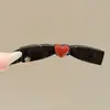 Accesorio para el Cabello Semirecogido Estilo Nuevo 2026: Pinza de Plátano de Malla, Pinza de Garra Francesa con Lazo Negro, Pinza para el Cabello de Lunares para la Parte Posterior de la Cabeza