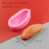 Molde de silicona para pastel con forma de perrito caliente, pata de pollo, garra de pollo, resina, amasado, comida de simulación, juego, pegamento de gota, vela, herramienta de lijado de yeso