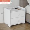Mesa de noche de lujo ligero simple moderna pequeña estante de noche simple gabinete de almacenamiento para dormitorio habitación de alquiler mesita de noche