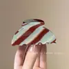 Pinza de Garra Pequeña con Strass de Estrella de Cinco Puntas en Forma de Corazón para Mujer, Pinza de Garra Exquisita de Gama Alta para Medio Cabello, Accesorio para el Cabello Tipo Pinza de Tiburón