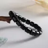 Cuentas de Barril de Sándalo Morado Natural Ébano Pulseras para Hombres y Mujeres 10mm Cuentas de Buda Wenwan Pulseras de Pareja Fabricante Mayorista