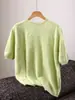 Novo Estilo Outono Inverno Top Base de Malha Mistura Lã de Cordeiro Cashmere para Mulheres Slim Fit Processo Escovado Manga Média Top Jardim