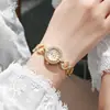 Nuevo Pulsera de Reloj para Mujer Estilo Coreano Love Incrustado con Diamantes Pulsera Reloj de Cuarzo Exportación Explosiones Moda Estilo Hada
