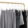Colgador Transparente de Acrílico Personalizado para Culottes con Gancho Redondo Plateado Adecuado para Hogar, Dormitorio, Armario, Tienda de Ropa
