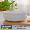 Prato de Ninho de Porcelana Branca Pura Prato Japonês Doméstico Prato de Cerâmica para Sopa Louça Criativa para Forno Prato de Prato Arroz Assado Prato Fundo