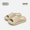 Pantuflas de pareja de EVA para mujer, transpirables, antideslizantes, duraderas para uso en casa, para usar en verano al aire libre, con suela gruesa, cómodas para caminar