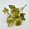 Fabricante Original, Plantas Simuladas, Flores Falsas de Plástico, Accesorios para Paredes de Plantas, Hojas con Sensación Pegajosa, Hojas de Tortuga, Rábano Verde