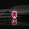 Retangular Octogonal Acrílico Diamante Cristal Fivela Garra Corrente Aro Quatro Furos Costurado à Mão Diamante Decorativo Diamante DIY Venda Direta da Fábrica