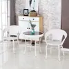 Mesa y Sillas Pequeñas para Balcón Silla de Mimbre Juego de Tres Piezas Mesa y Sillas de Té para Ocio al Aire Libre Combinación de Mesa y Sillas para Patio Terraza Sillas de Mimbre Artificial Mesa de Café