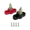Conector de Bateria de Carro Aço Inoxidável Imperial Parafuso de Fiação Única Terminal de Barra de Barramento Resistente a Altas Temperaturas