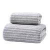 Toalla de baño de alta densidad de vellón coral, toalla de baño ancha, toalla absorbente estampada, toalla de baño grande gruesa, toalla de comercio exterior temu