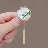 Nuevo Broche de Esmalte Chino Retro Fénix Pipa Abanico Flor Pin Accesorios Hanfu Qipao Broche de Tendencia Nacional