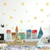 Navidad Dibujos Animados Estrella Pueblo Autoadhesivos Pegatinas de Pared Habitación Infantil Sala de Estar Pared de Fondo Pegatinas Decorativas ZN3210F