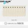Meias Zobalen Zhujie, meias masculinas de meia-canela para primavera e outono, algodão puro, design com letras pretas e brancas, absorventes de suor e umidade, meias esportivas, atacado