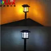 Nova luminária de chão para gramado solar de aço inoxidável LED para gramado externa à prova d'água para pátio