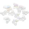Colgante de Mariposa Tridimensional de Acrílico Parche Transparente Colorido Accesorios para Joyería DIY Venta al por Mayor Cuentas Sueltas para DIY Joyería en Stock