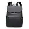 Mochila para Computador de Textura Simples e Novo Estilo, Mochila de Viagem de Grande Capacidade, Mochila para Estudante de Negócios, Mochila Repelente à Água