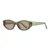 Gafas de Sol Estilo Callejero GM Retro Ojo de Gato para Mujer, Gafas de Sol de Gama Alta, Gafas de Sol Polarizadas con Protección UV, Estilo Ins