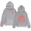 Moletom com Capuz Europeu e Americano Transfronteiriço Estampa de Palmeira na Praia Litoral Tendência Solto Moda Moletom com Capuz Top