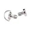Adaptador de Tornillo de 1/4 a 3/8 para Cámara, Tornillo Largo de Hierro, Accesorios de Fotografía, Tornillo de Conversión CNC