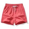 Shorts de Verano Delgados para Correr para Hombre y Mujer para Casa Transpirables Holgados Deportivos Ocio Pantalones de Tres Puntos Secado Rápido Color Sólido Pantalones de Hielo de Seda