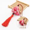 Wang ZhengZongzi Triangular Sachet de Ajenjo Colgante Pequeño Regalo Hanfu Sachet Decorativo Regalo del Festival de Medio Otoño