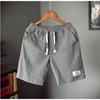 Shorts Masculinos Verão Soltos Casuais Calças de Algodão e Cânhamo Roupas Exteriores Masculinas 2022 plus size Calças de Verão Finas