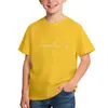 Camiseta Popular de Manga Corta con Estampado de Letras Transfronterizo para Hombres, Mujeres y Niños, Top de Marca Moderna Streetwear Deportivo de Algodón Puro, Ropa Infantil Moderna Estilo Ins para Estudiantes