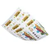 Pegatinas Autoadhesivas Personalizadas, Etiquetas Transparentes Impermeables, Impresión a Color de Logo, Pegatinas en Rollo para Alimentos y Bebidas, Hecho a Medida