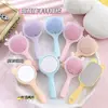 Peine Espejo Doble Cara Color Caramelo Creativo Venta al por Mayor Espejo de Mano Exquisito de Alto Valor Peine Personalizado Cuidado Uso en Casa Maquillaje Retoque