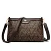 Bolsas Femininas Nova Moda Versátil Ombro Transversal Bolsa Padrão Meia-Idade e Idosos Mãe Pequena Bolsa de Ombro Cross-Border Pequena Bolsa Tendência