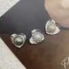 Nuevas Accesorios de Joyería de Cuentas con Carcasa de Aleación, Accesorios Personalizados de Corazón en Inglés, Pendientes Sencillos, Accesorios para el Cabello, Materiales Hechos a Mano para DIY