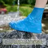 Cobre-sapatos Impermeáveis Espessos para Dias Chuvosos, Antiderrapante e Resistente ao Desgaste, Cobre-sapatos Portáteis à Prova de Chuva para Adultos e Homens, Leve