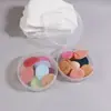 Esponja de Maquillaje para la Punta del Dedo Piel Escondedor Parcial para el Dedo Pulgar Mini Esponja de Cojín de Aire Mini Uso Húmedo y Seco